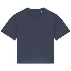 Native Spirit Womens/Ladies Oversized T-Shirt / Navy